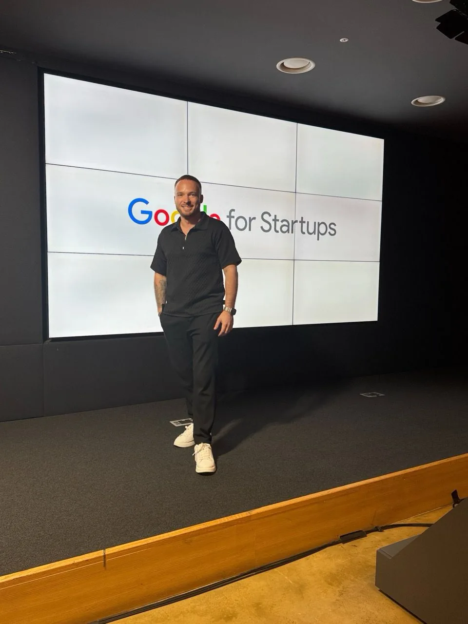 Dustin Althaus bei Google for Startups in Seoul